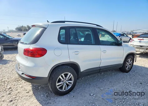 2016 Volkswagen Tiguan S z USA, uszkodzony, nr VIN WVGAV7AX5GW602826